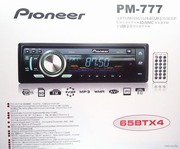 Автомагнитола Pioneer PM-777. . USB,  SD-карты. Гарантия. Чек.